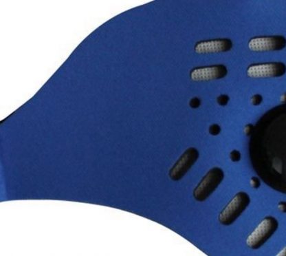 Strong Blue Neoprene Pollution Mask - Image 2